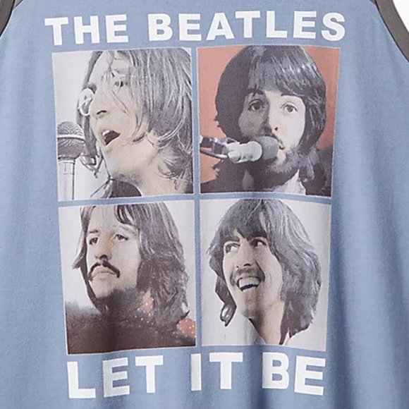 NWT TORRID THE BEATLES JOHN LENNON "LET IT BE" TANK CAMI, Plus Size 4X - Picture 2 of 7